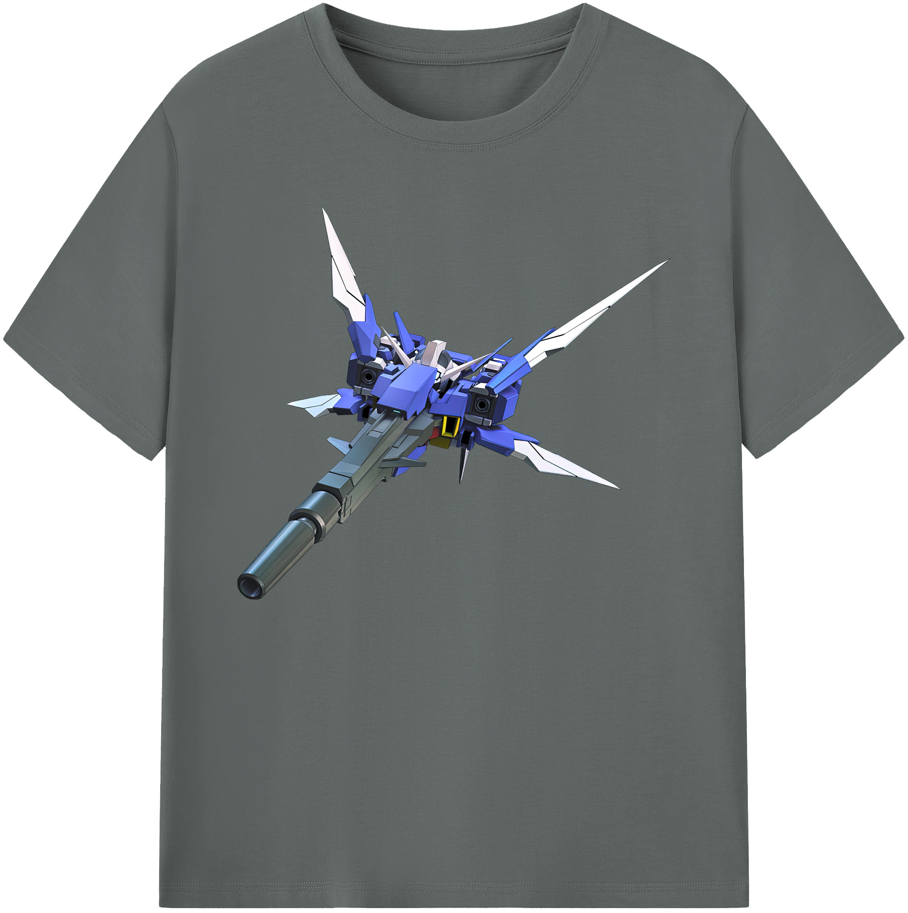（画像用） 機動戦士ガンダム Mobile Suit Gundam 綿100％ メンズ半袖Tシャツ｜肌触りやわらか＆通気性